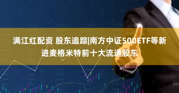 满江红配资 股东追踪|南方中证500ETF等新进麦格米特前十大流通股东