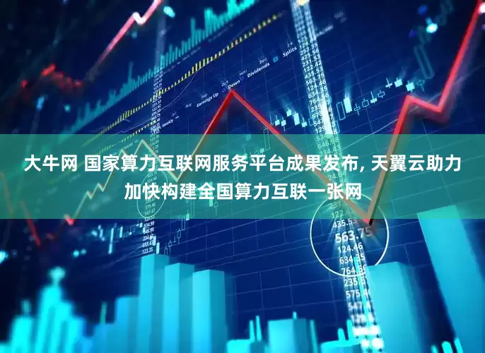 大牛网 国家算力互联网服务平台成果发布, 天翼云助力加快构建全国算力互联一张网